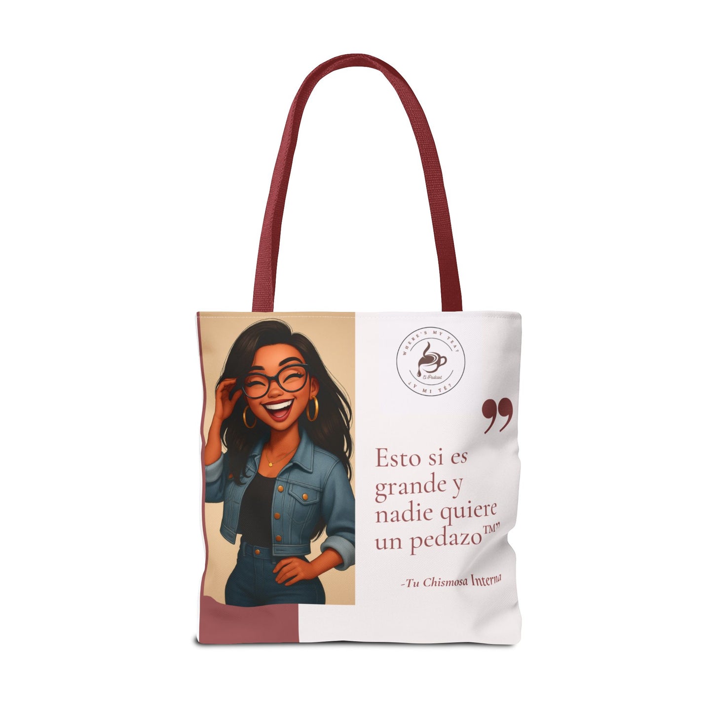 Charming Quote Tote Bag- Esto Si Es Grande