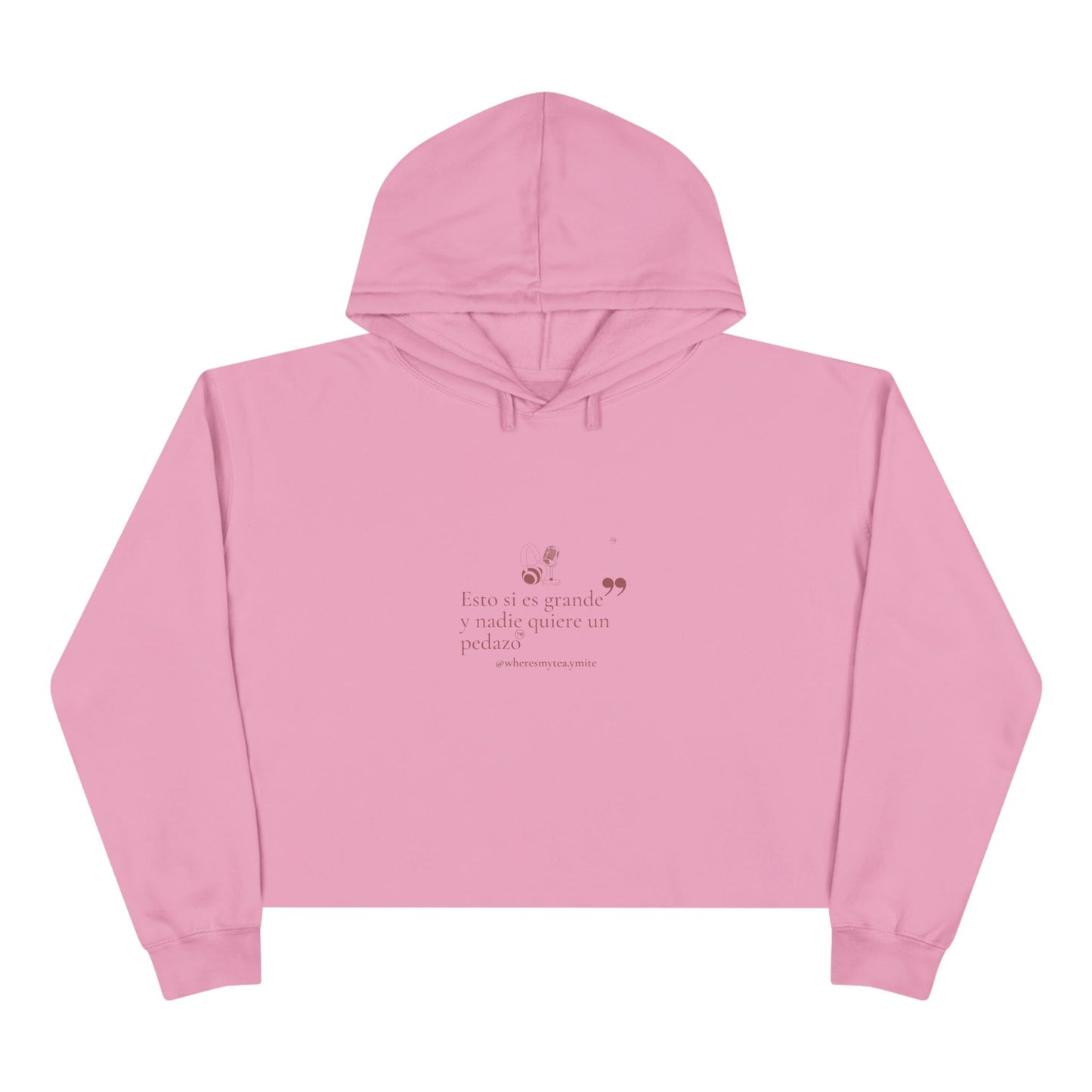 Crop Hoodie- Esto Si Es Grande