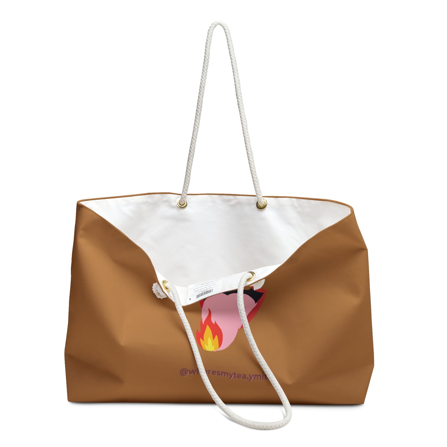 Fun El Te Esta Caliente Weekender Bag - Stylish Travel Tote