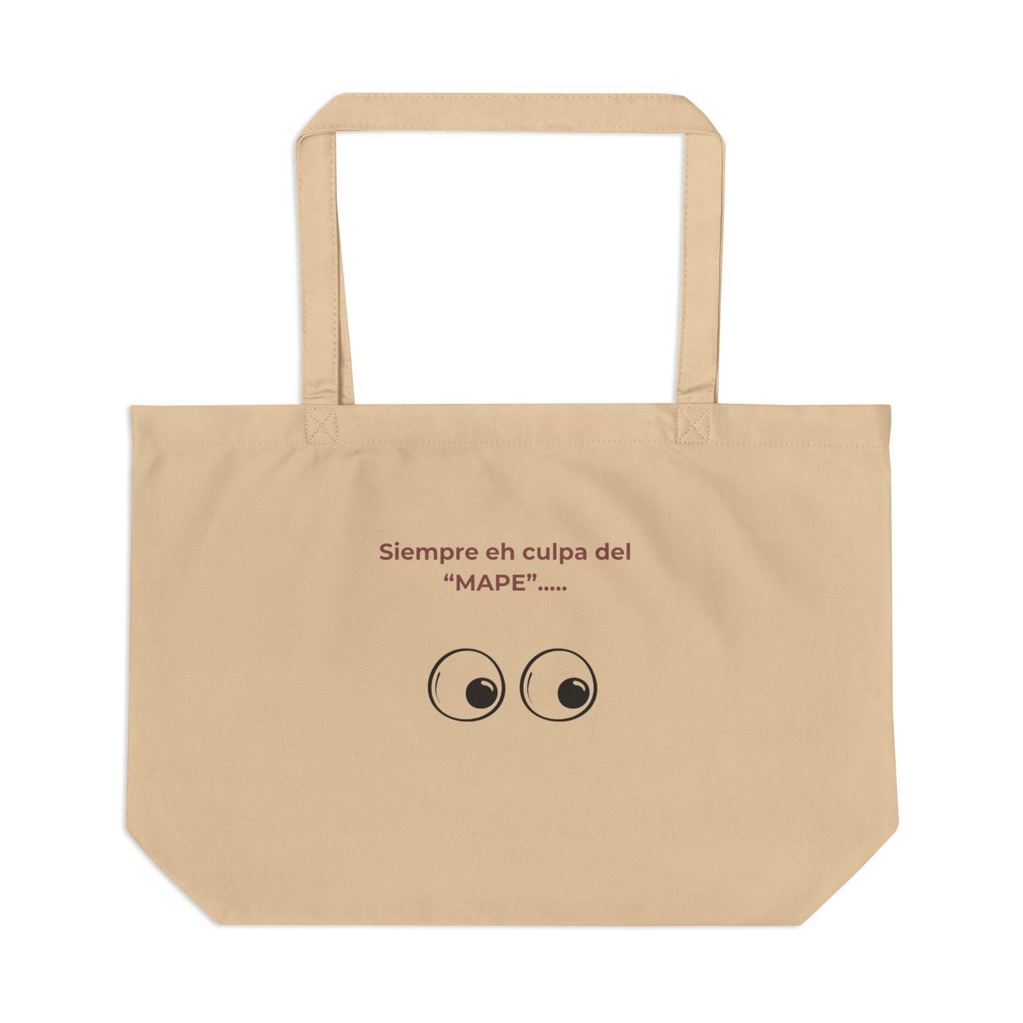 El Mape- Large Eco Tote Bag