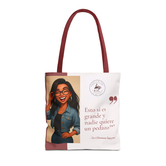 Charming Quote Tote Bag- Esto Si Es Grande