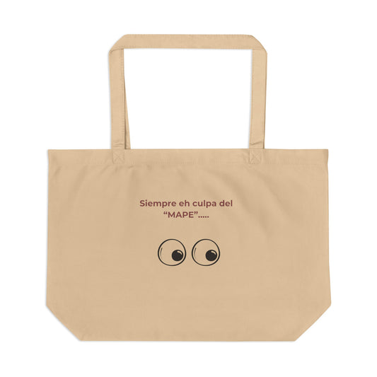 El Mape- Large Eco Tote Bag